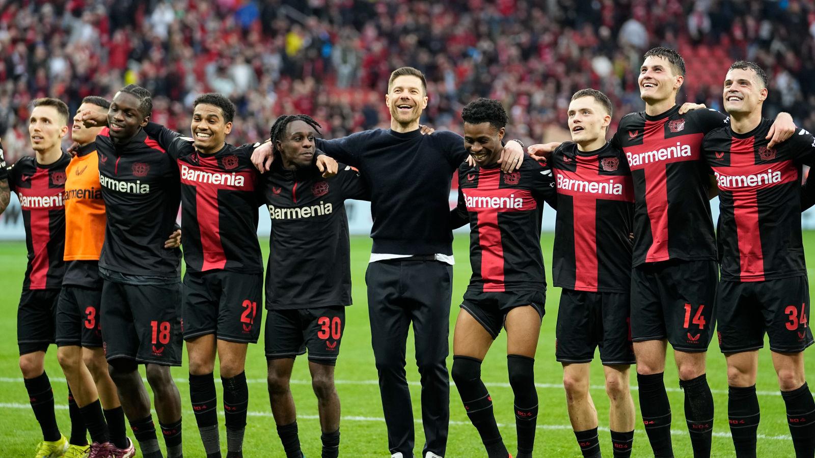 Bayer Leverkusen are closing in on their first ever Bundesliga title