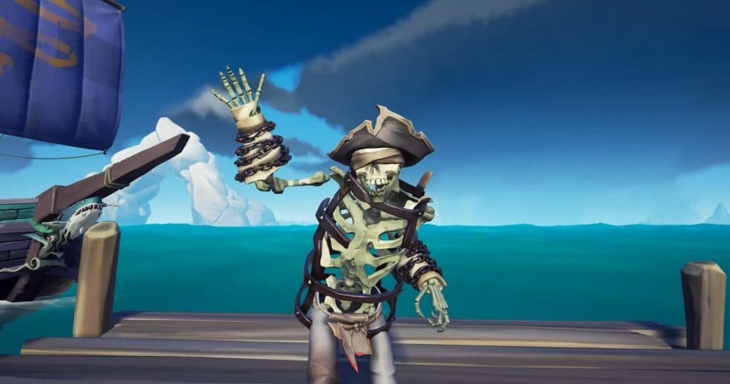 The Skeleton Curse in Sea of Thieves