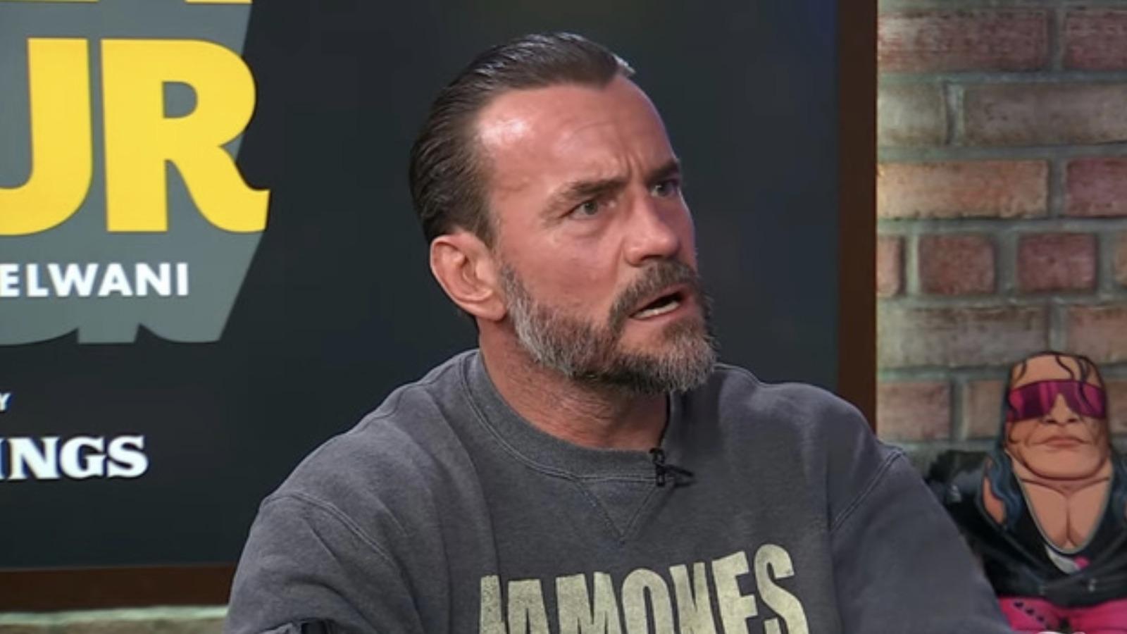 Current WWE star CM Punk rips into AEW and its founder, Tony Khan.