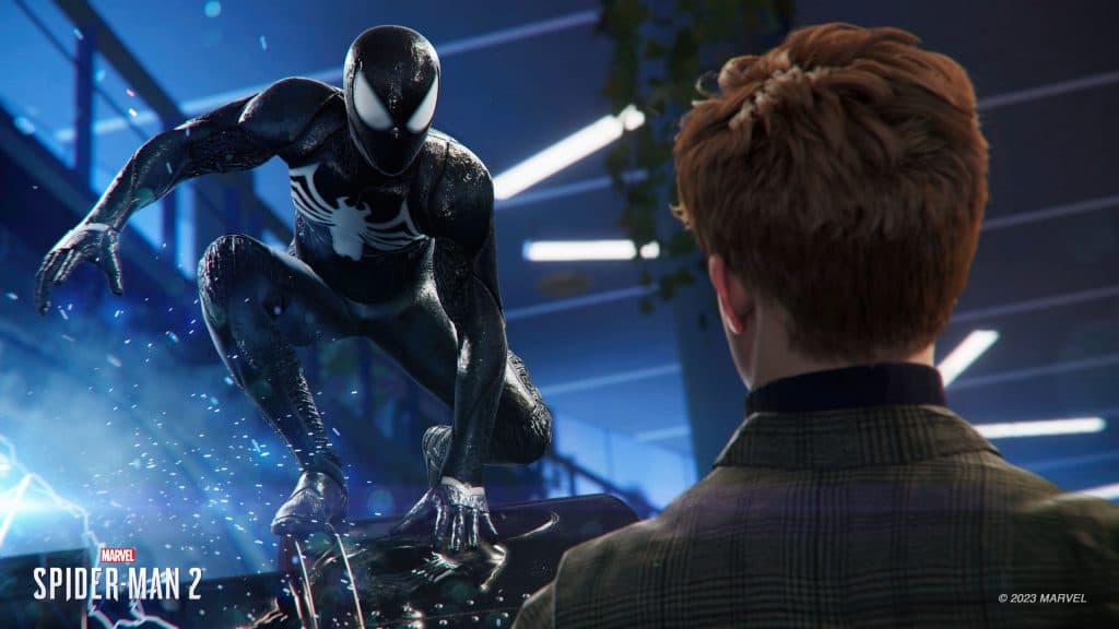 A screenshot from Marvel's Spider-Man 2