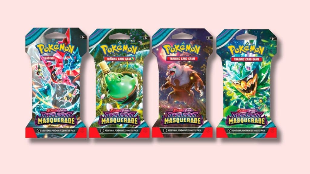 Twilight Masquerade Sleeved Booster Packs.
