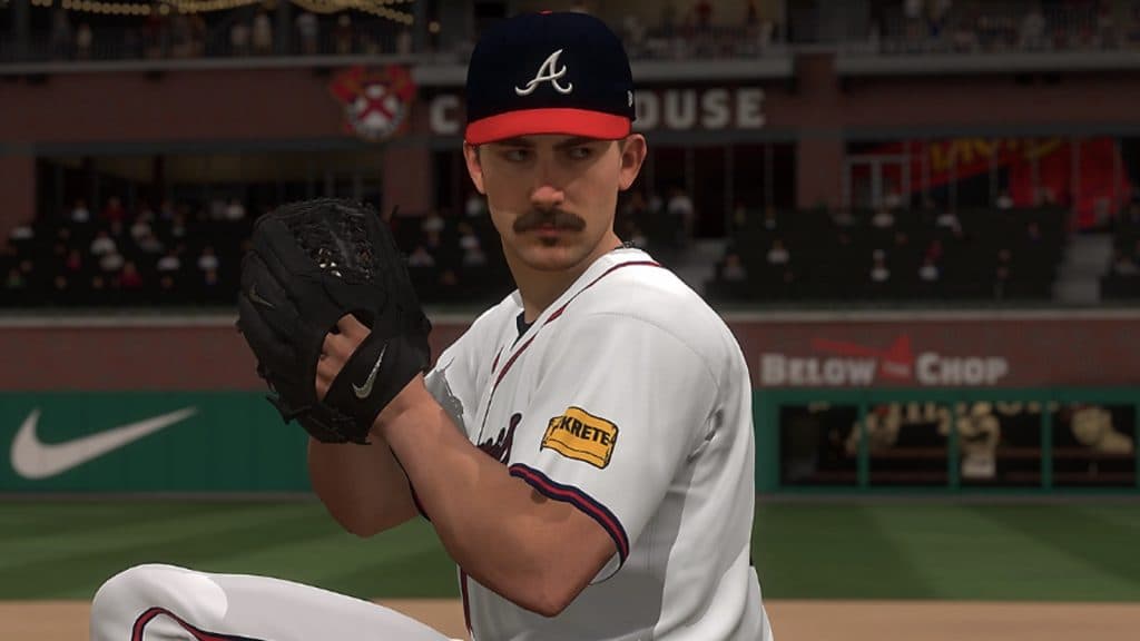 An image of Spencer Strider in MLB The Show 24.