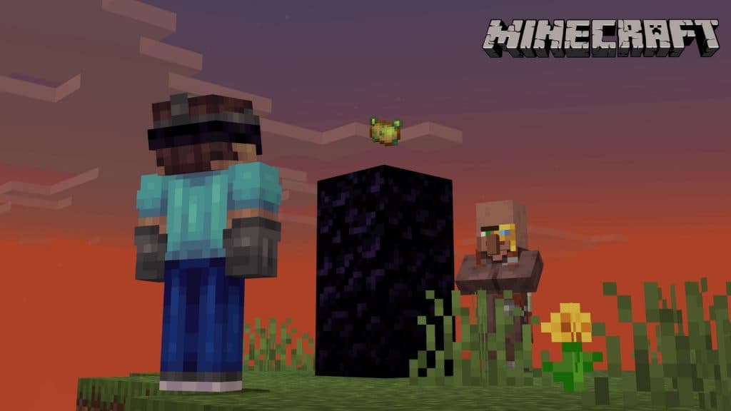 Minecraft Poisonous Potato on a pedestal