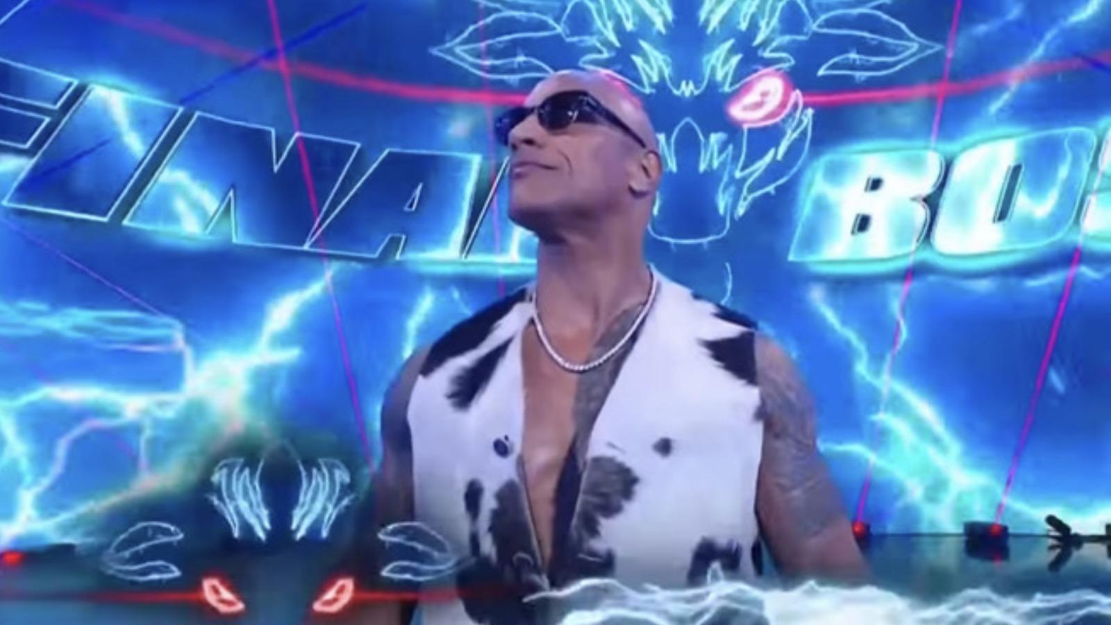 The Rock takes credit for making WWE “cool again” after record-breaking Monday Night Raw gate