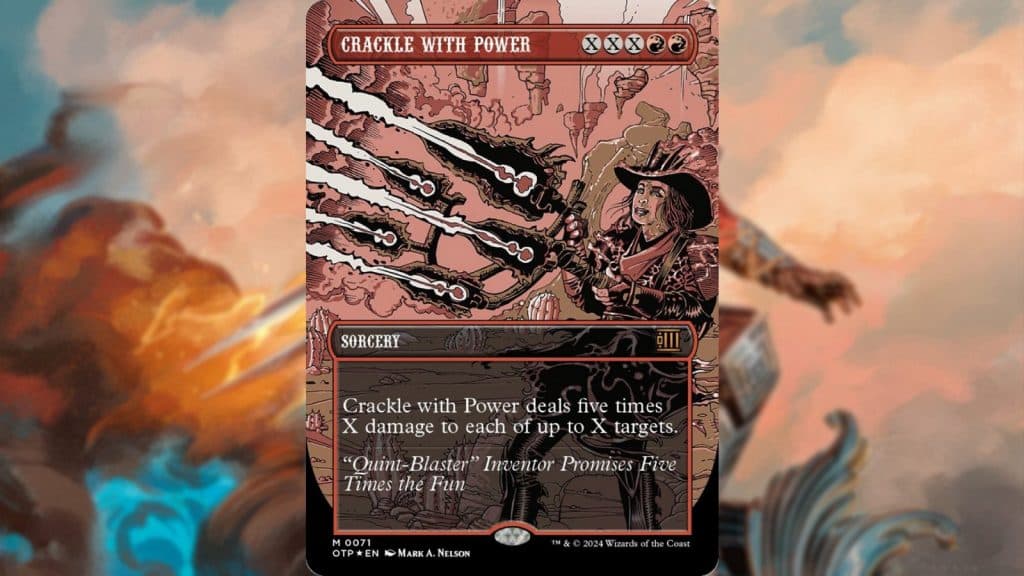 MTG Thunder Junction Crackle with power
