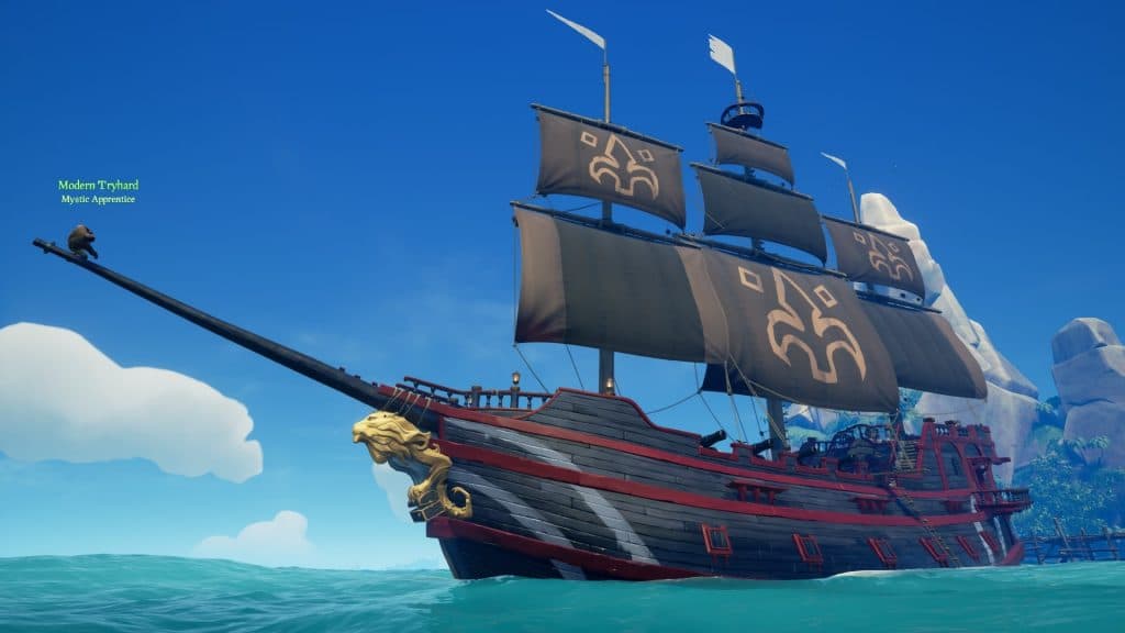 The Galleon in Sea of Thieves