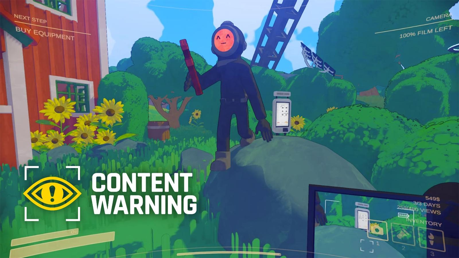 Avatar posing in Content Warning