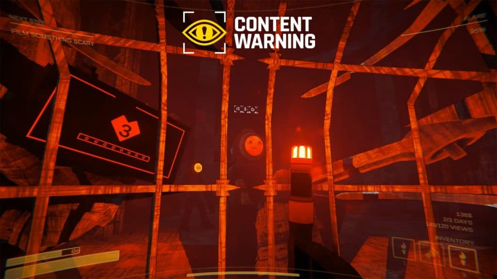 Laser maze in Content Warning