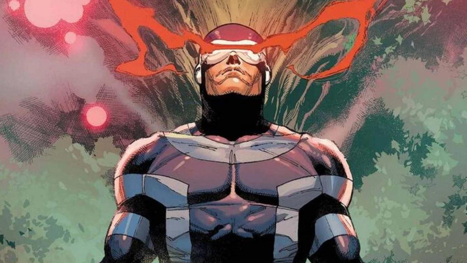 Cyclops as he appears in Marvle Comics