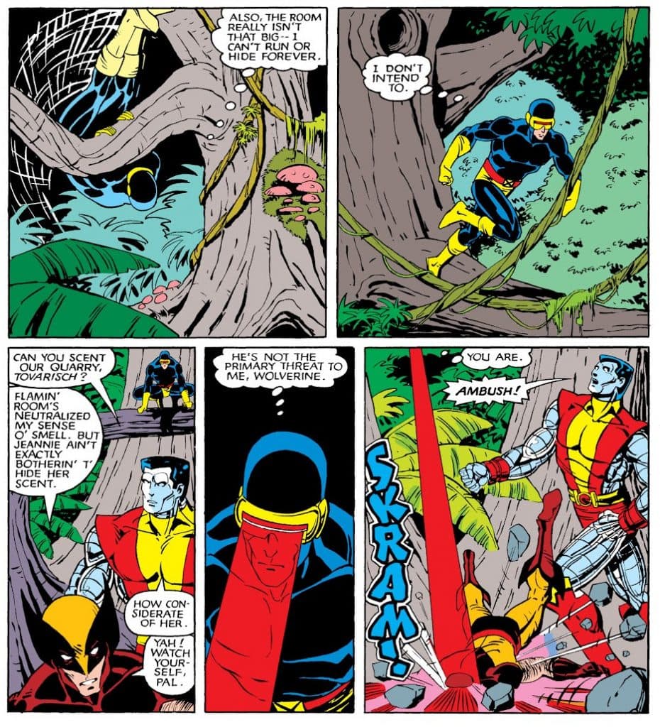 Cyclops vs. the X-Men