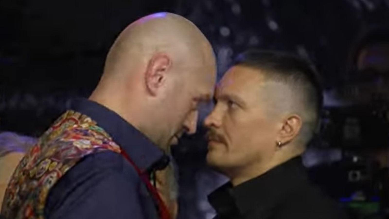 Tyson Fury will fight Oleksandr Usyk for the right to become undisputed heavyweight world champion