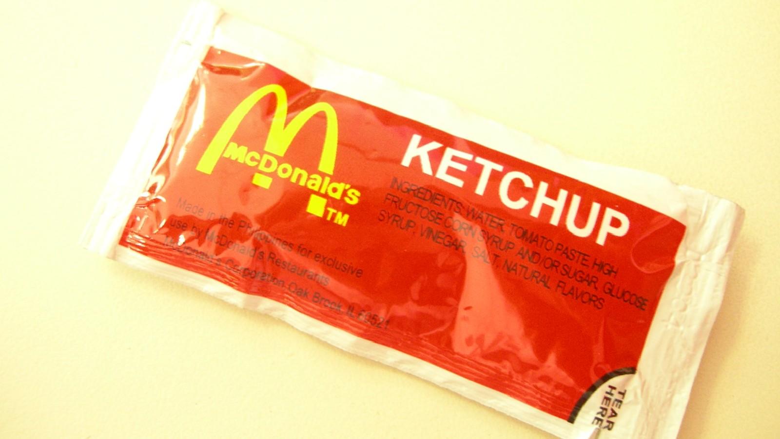McDonald's ketchup