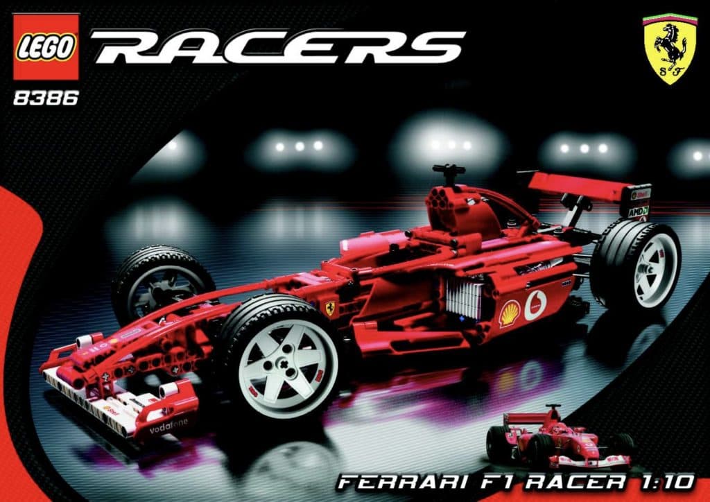 The LEGO Racers Ferrari F1 Racer 1:10