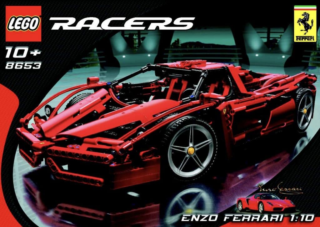 The LEGO Enzo Ferrari 1:10
