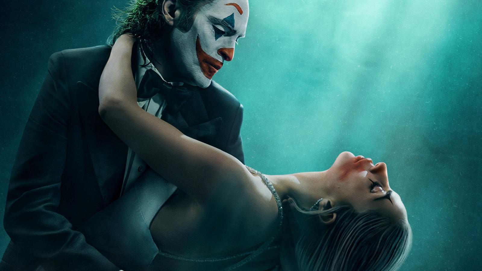 Joaquin Phoenix and Lady Gaga as Joker and Harley Quinn in Joker 2 poster