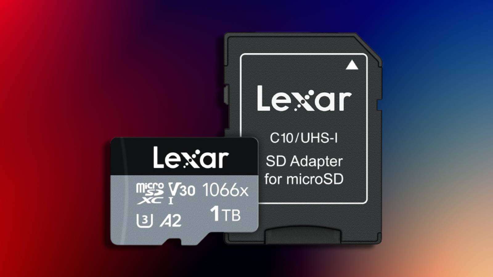 Lexar 1TB MicroSD card