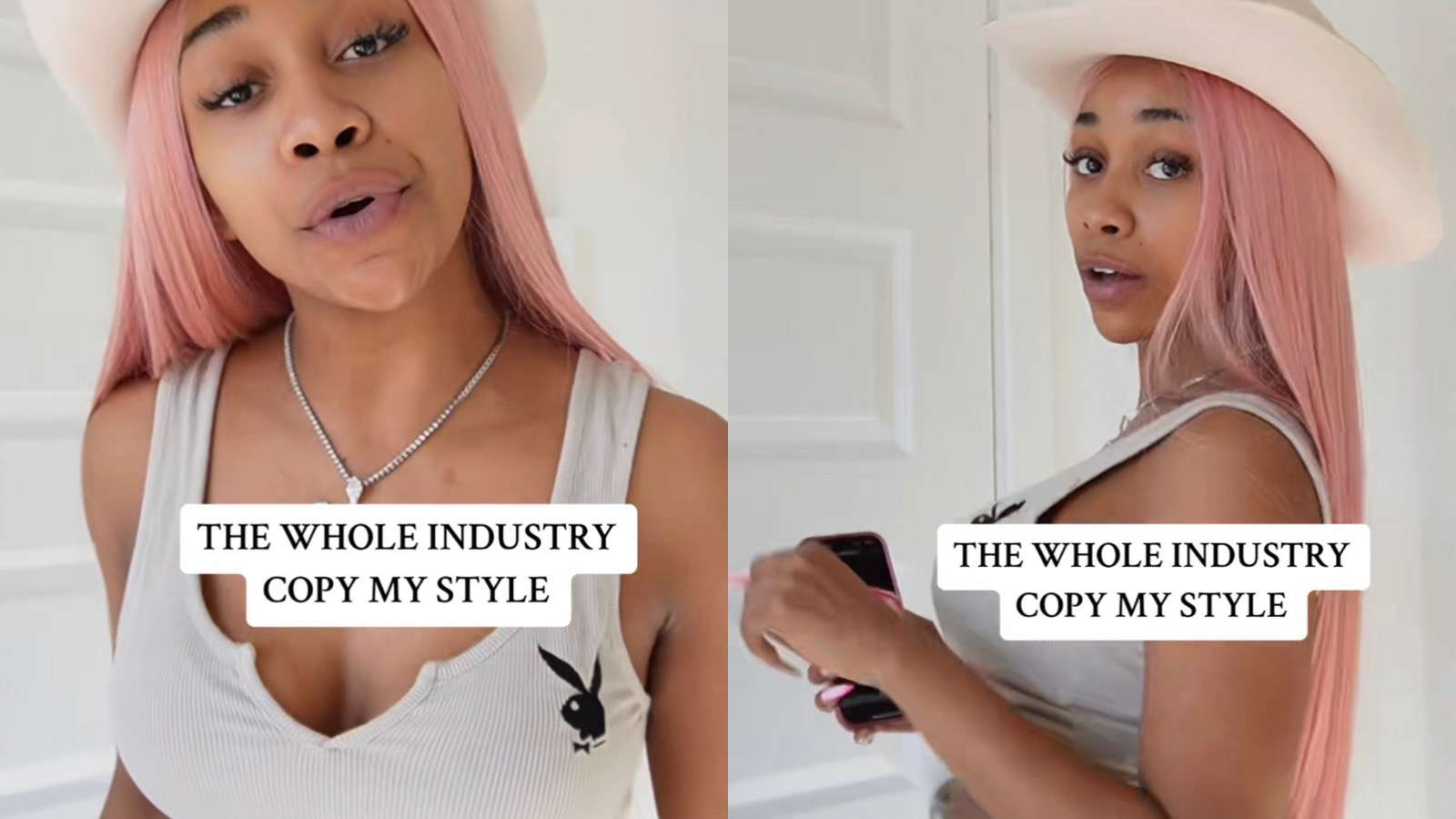 pinkydoll says industry is copying her