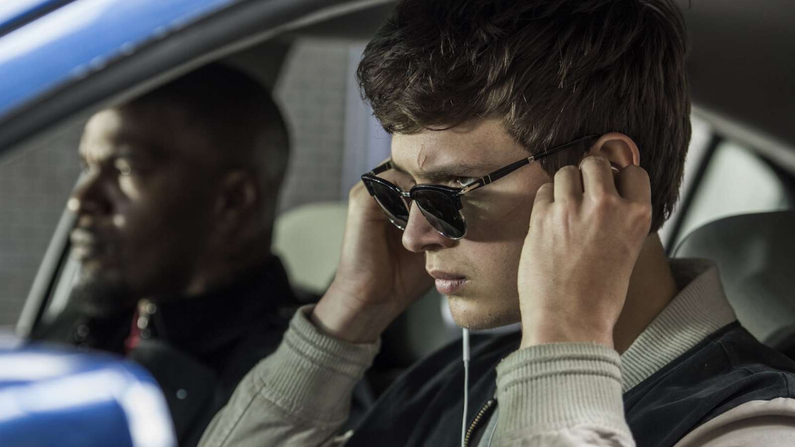 Ansel Elgort as Baby in Baby Driver