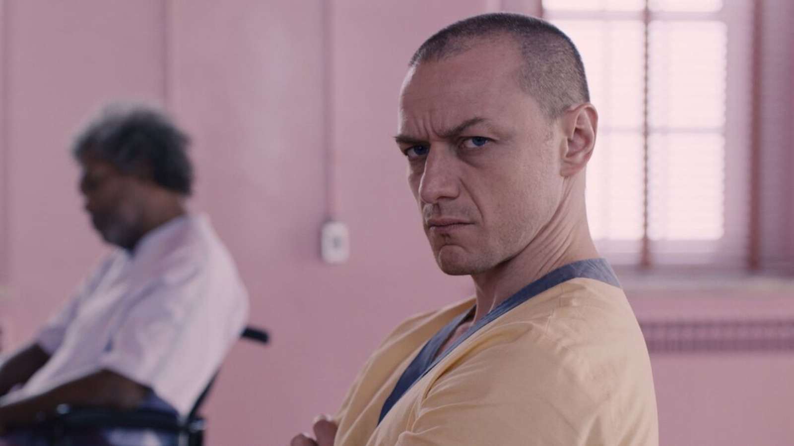 James McAvoy in Glass as Kevin.