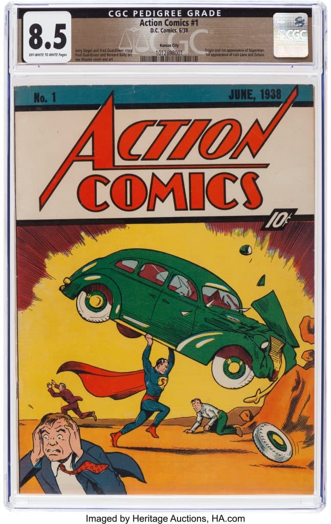 Action Comics #1 graded