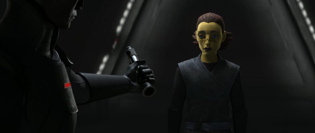 Bariss Offee in Star Wars Tales of the Empire