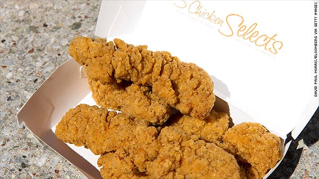 McDonald's chicken selects