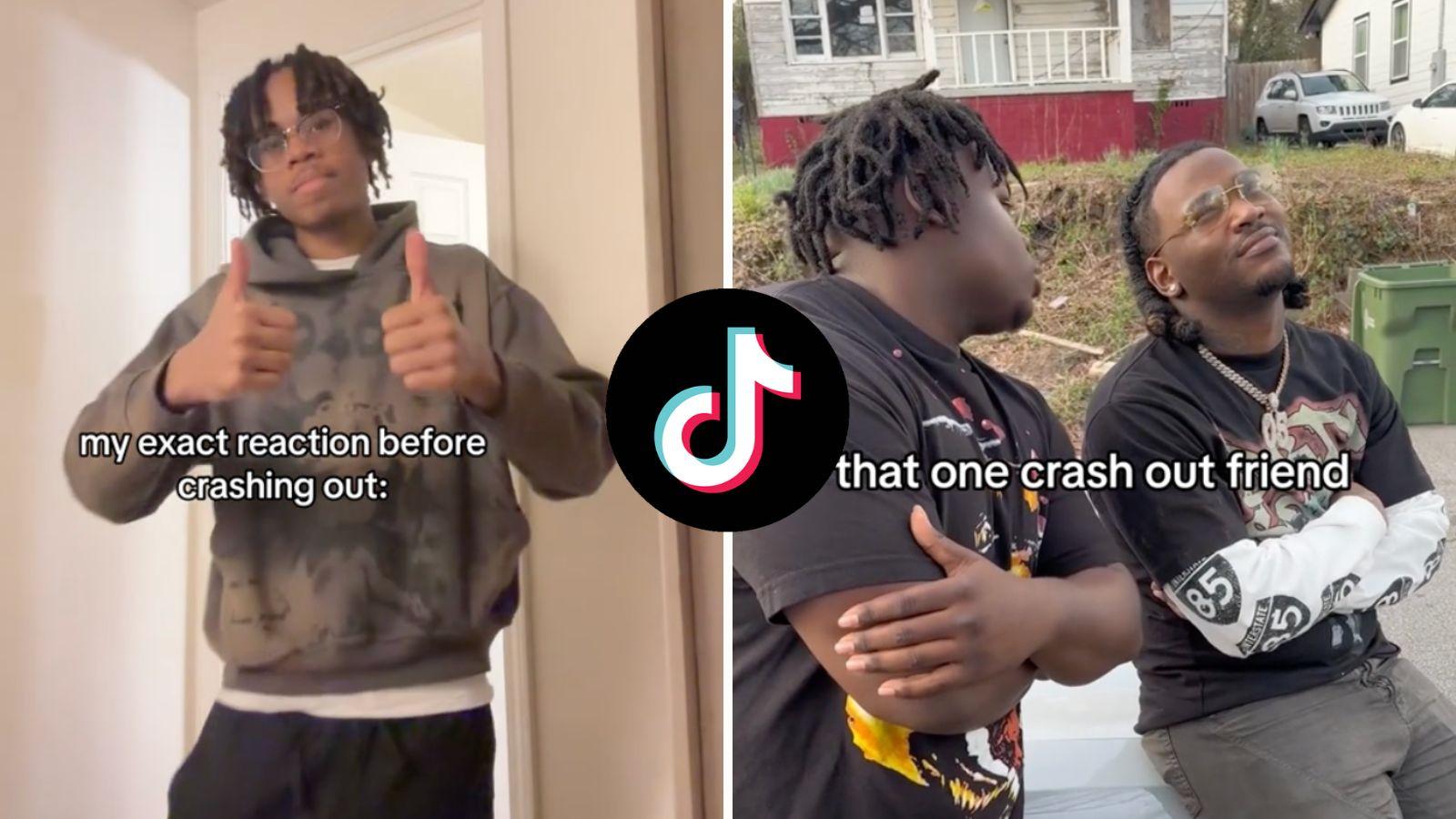 What does 'crash out' mean on TikTok?