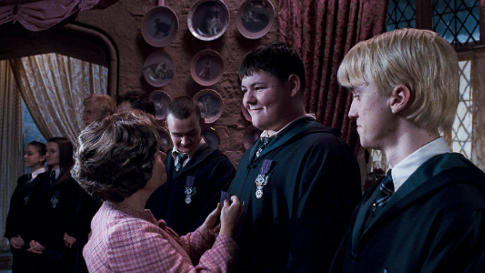 A still of Slytherins from Order of the Phoenix