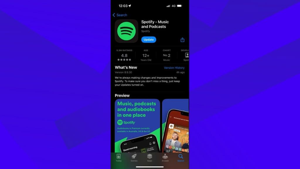Spotify on the App store