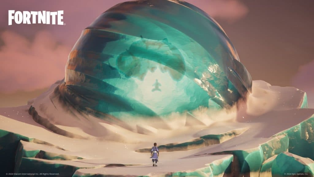 Avatar Aang Iceberg in Fortnite cover