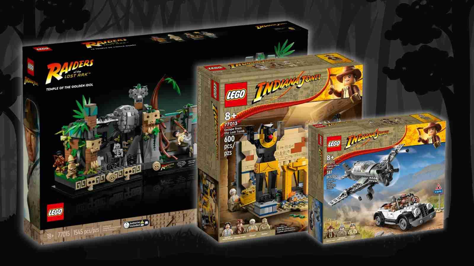 The three LEGO Indiana Jones sets retiring in 2024