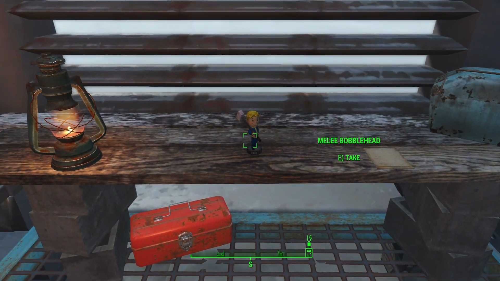 The Melee Bobblehead in Fallout 4