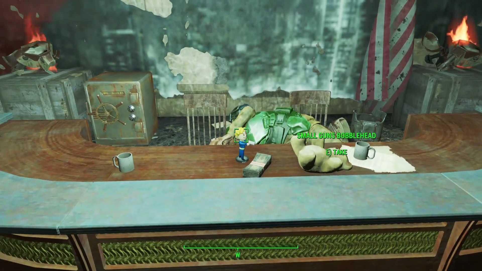 The Small Guns Bobblehead in Fallout 4
