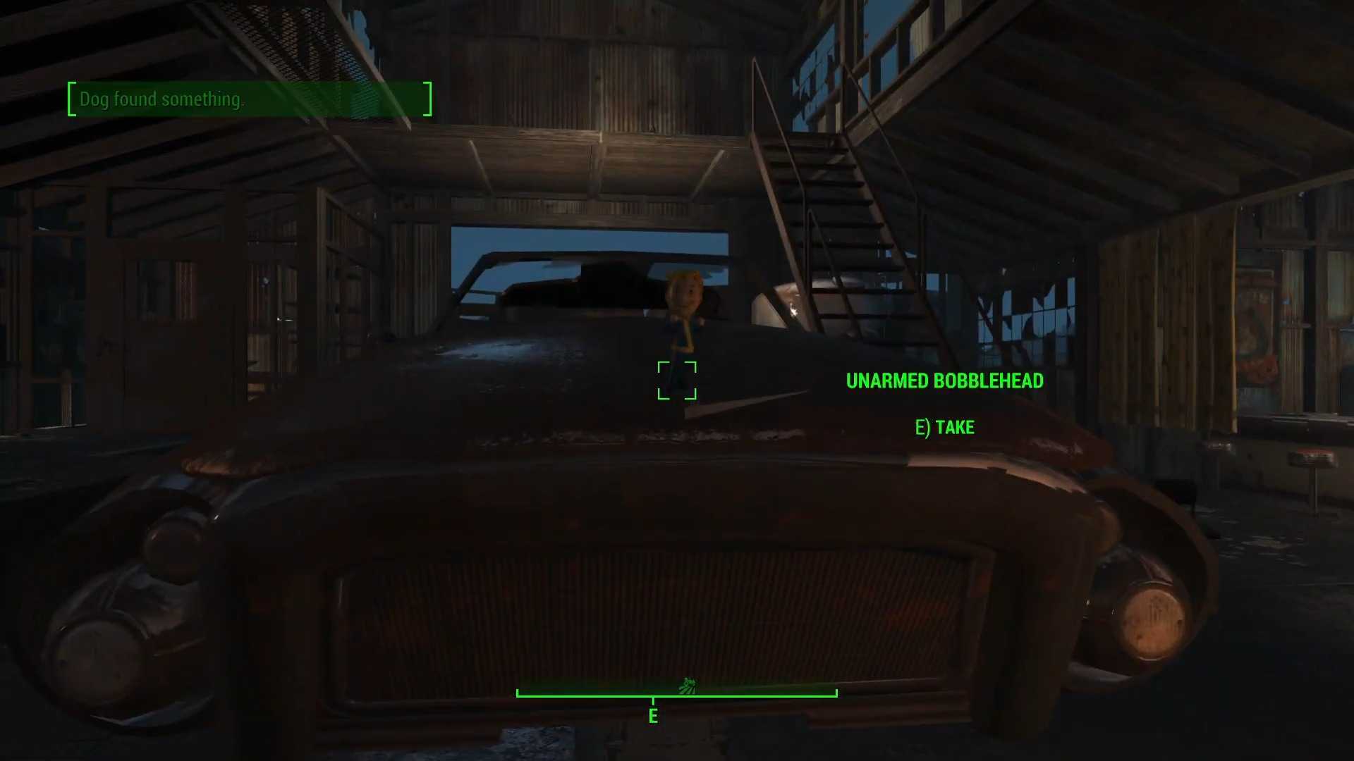 The Unarmed Bobblehead in Fallout 4