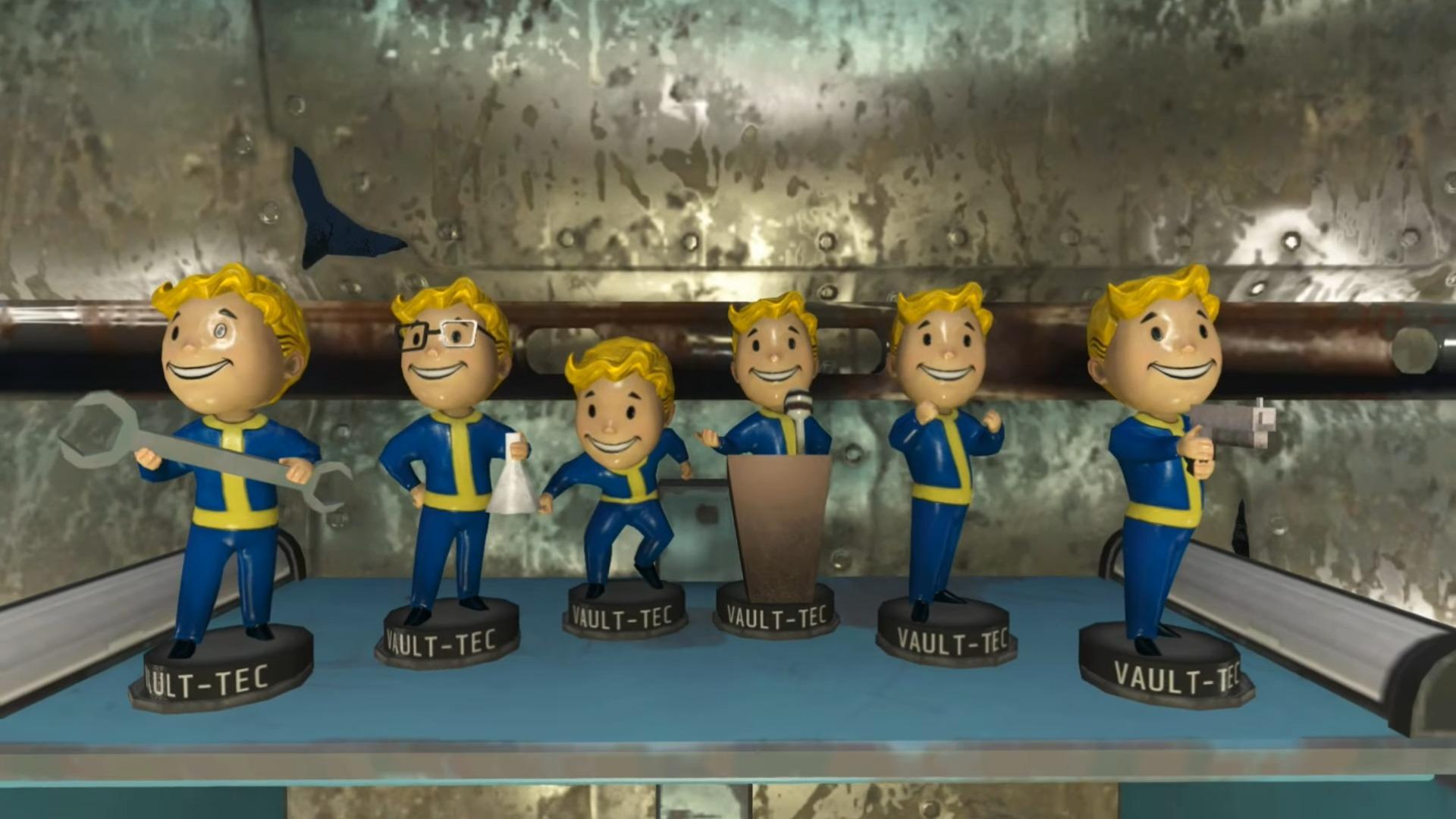 All bobbleheads in Fallout 4