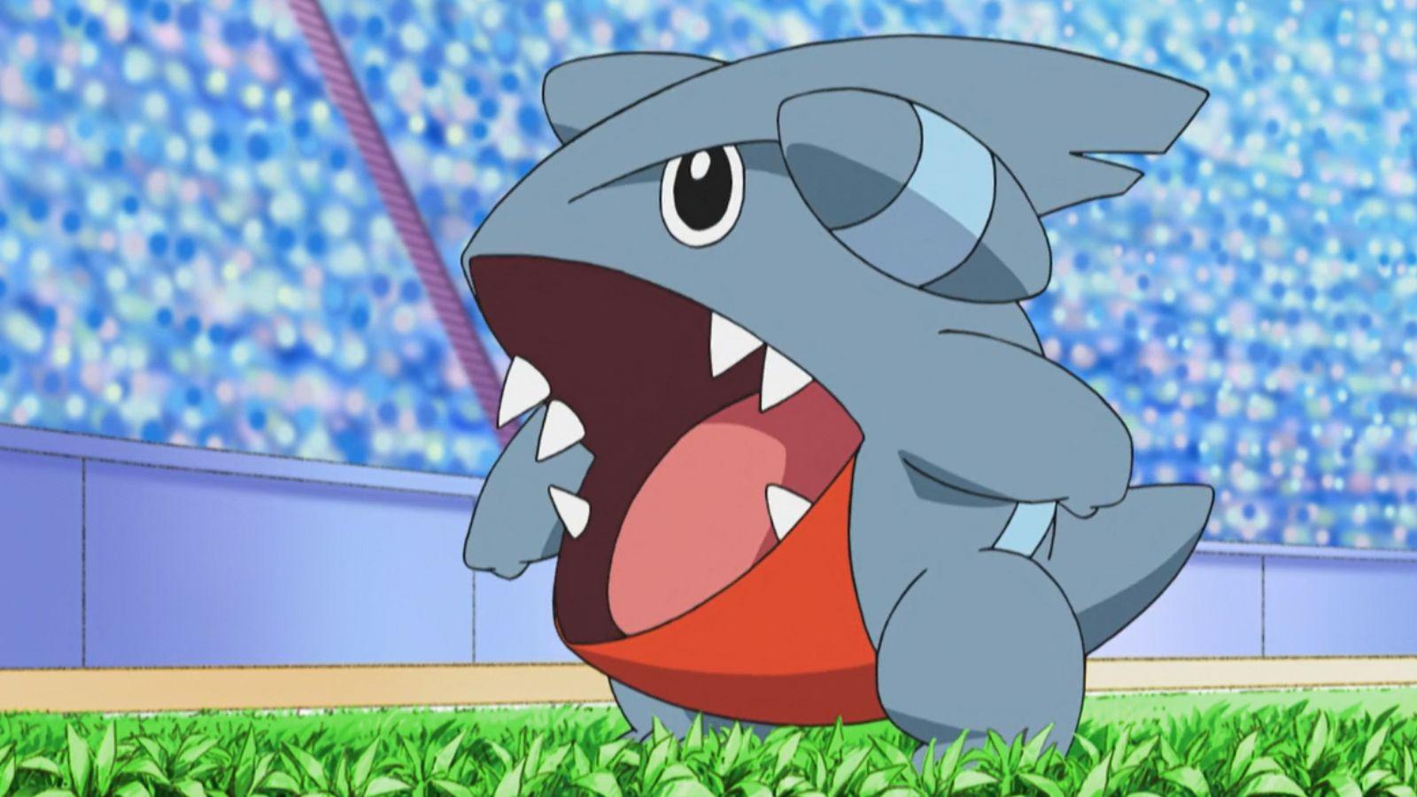 Gible from Pokemon anime.