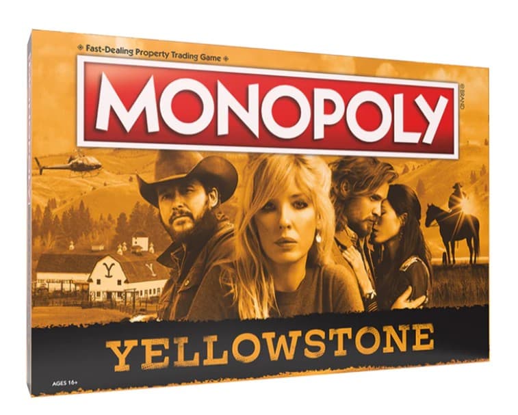 Yellowstone Monopoly Board