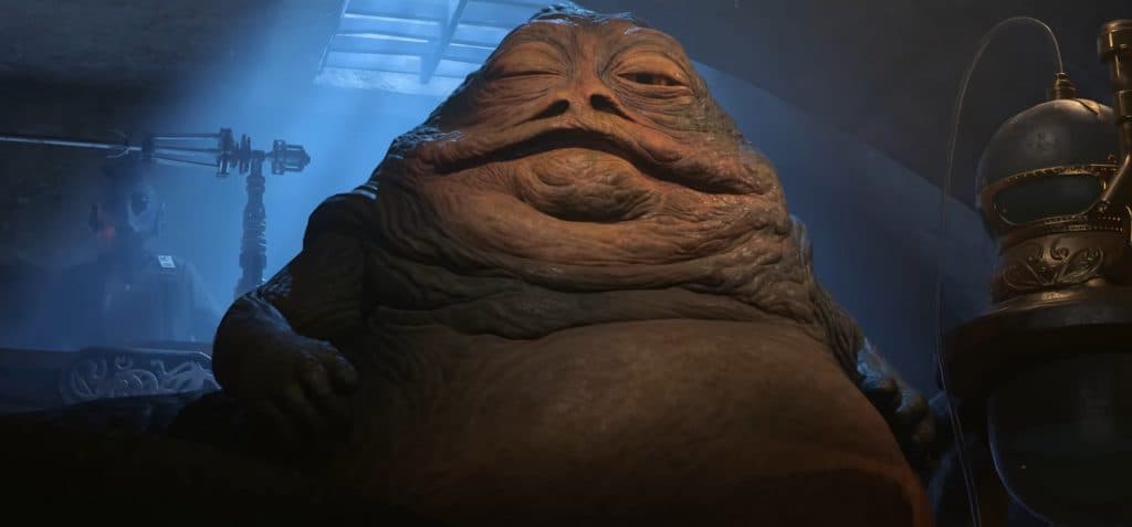 Jabba The Hutt in Star Wars Outlaws