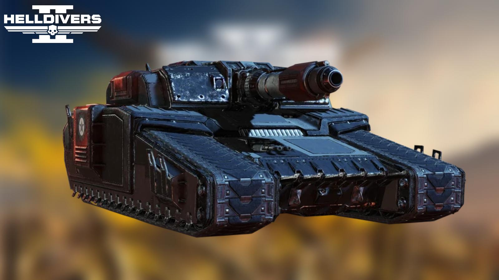 an image of a Helldivers 2 Annihilator Tank