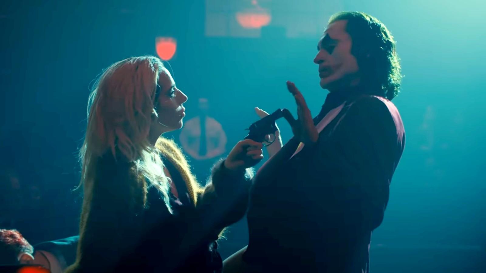 Harley Quinn and Joker in the Joker 2 trailer