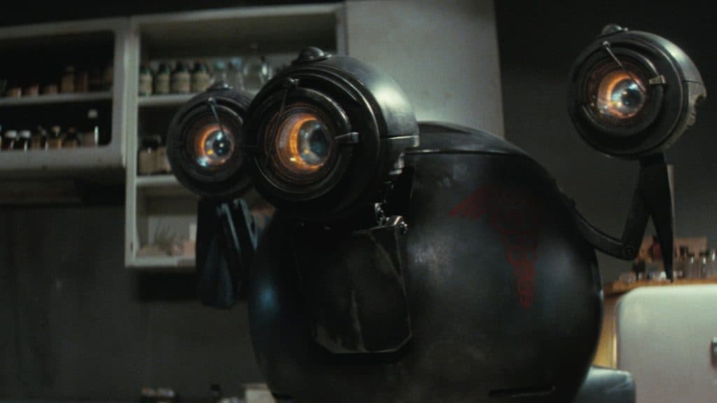 The Mr Handy robot in the Fallout TV show