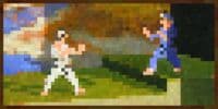 Minecraft Fighters Paintings