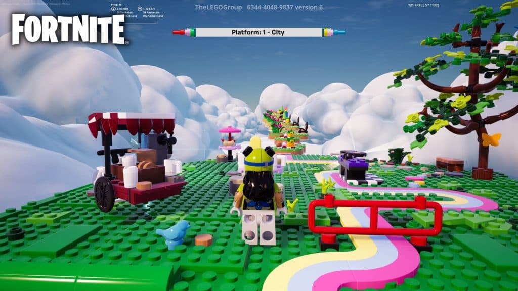 LEGO Obby Fun Fortnite map