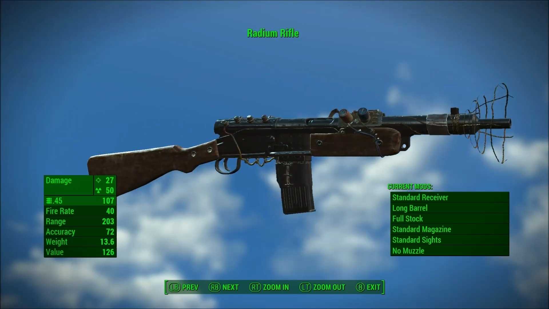 Kiloton Radium Rifle in Fallout 4