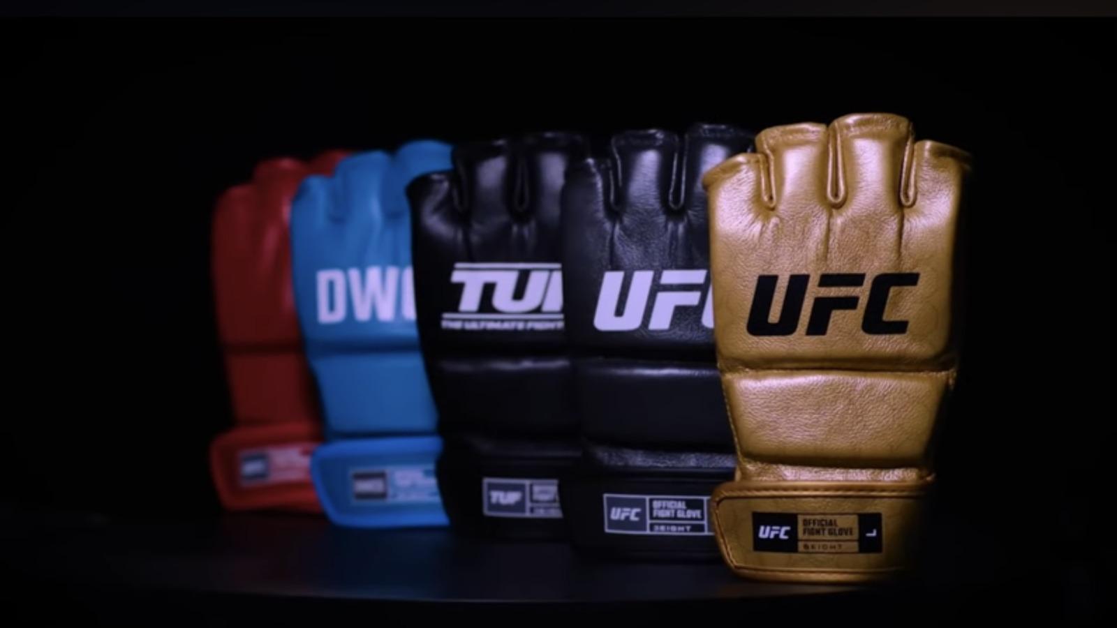 UFC has unveiled a brand new design for new gloves ahead of its historic 300th anniversary card