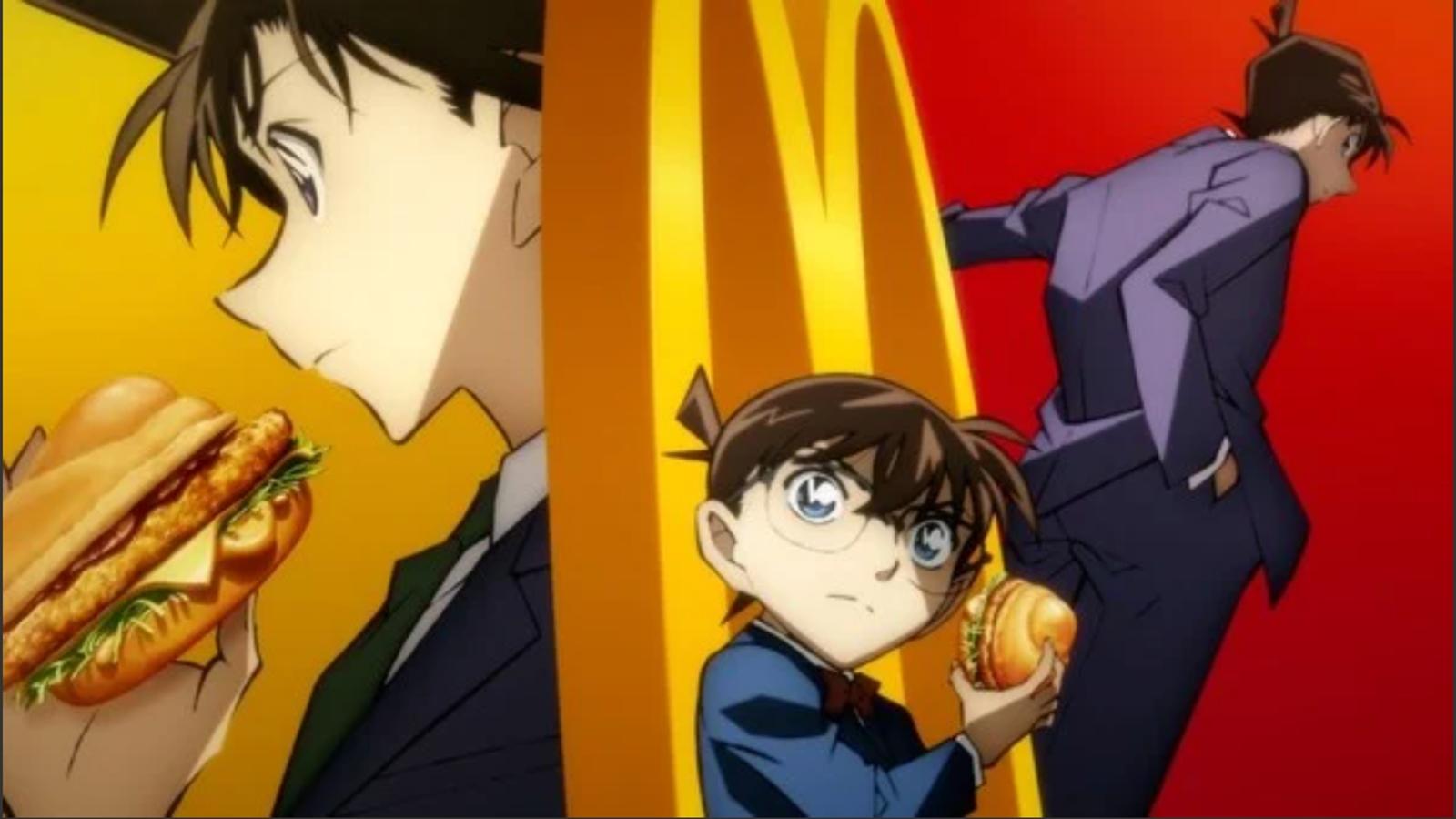 McDonald's detective conan collab
