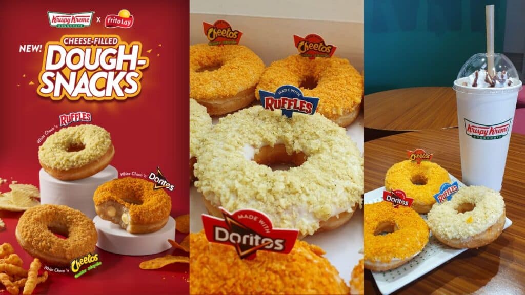 New cheese dough-snacks from Krispy Kreme