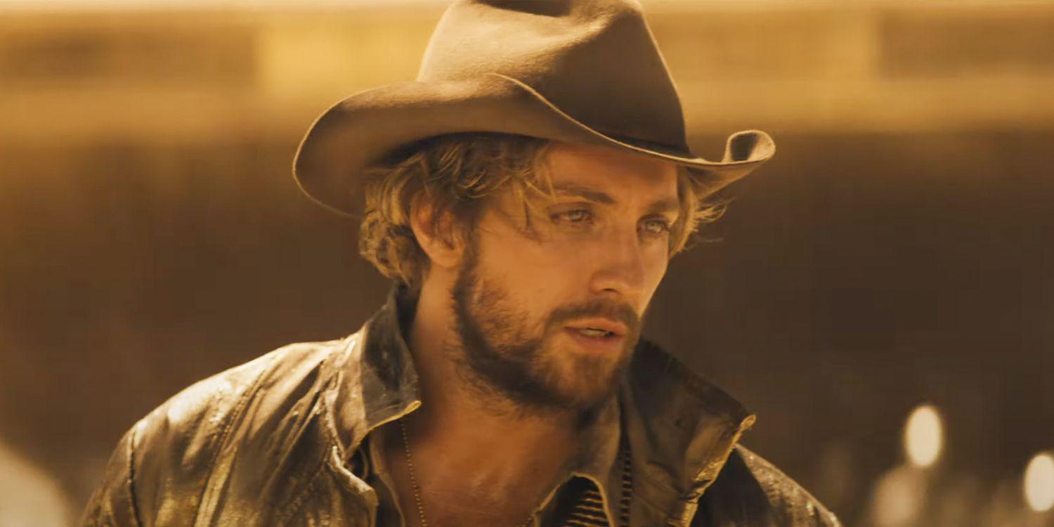 Aaron Taylor-Johnson as Tom Ryder in The Fall Guy.