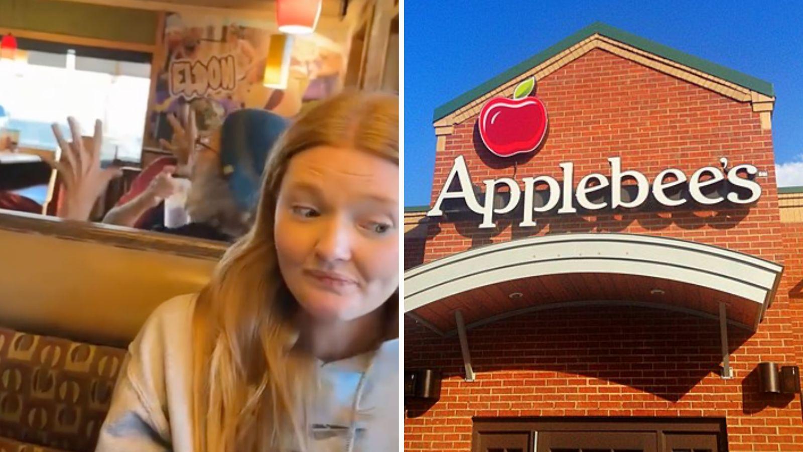 Customer hisses at Applebee's waiter over baked potatoes