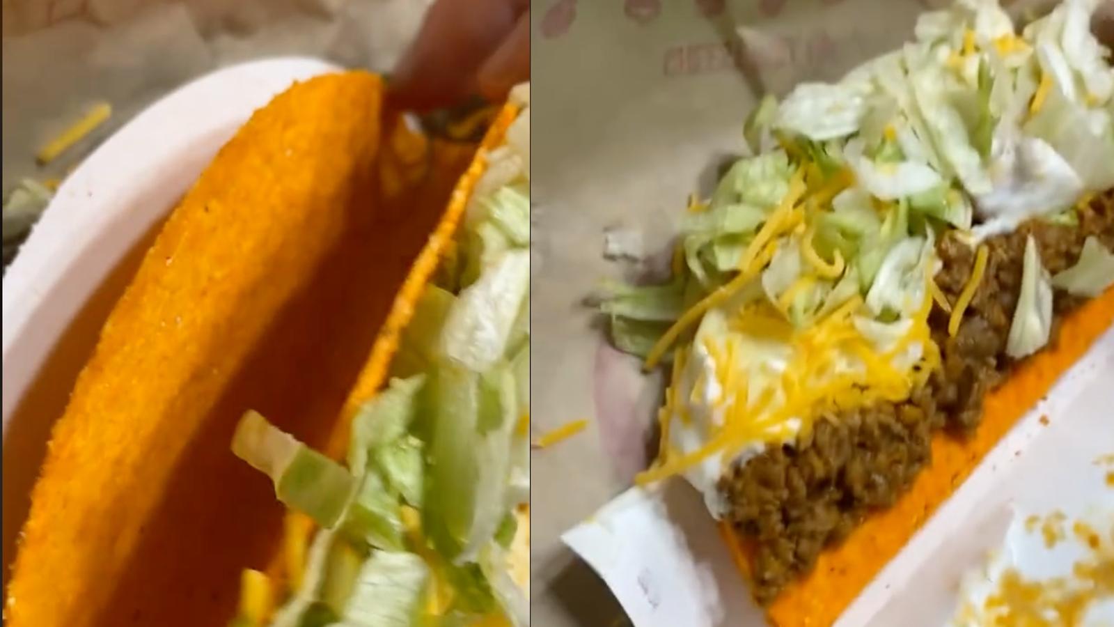 Man's viral Taco Bell order